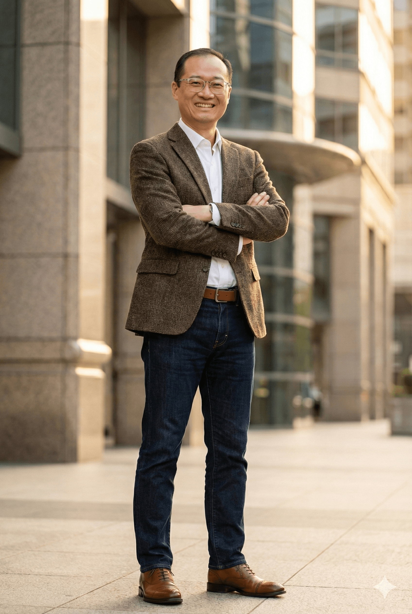 Sean Tay - outdoor confident portrait