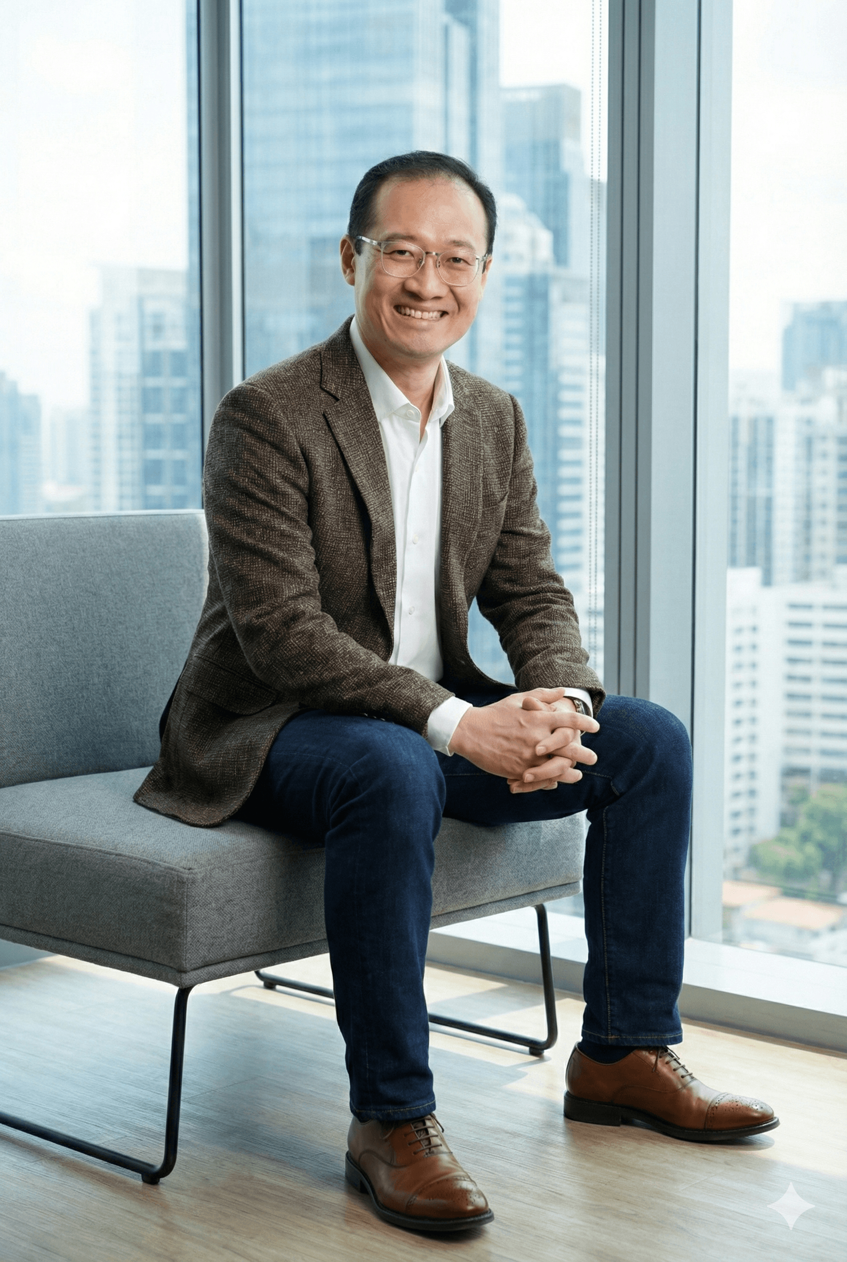 Sean Tay - seated portrait